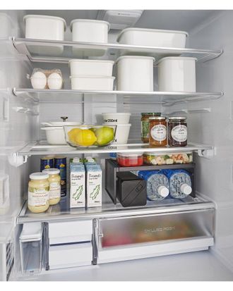 Yamazaki Home 2-Way Adjustable Refrigerator Shelf