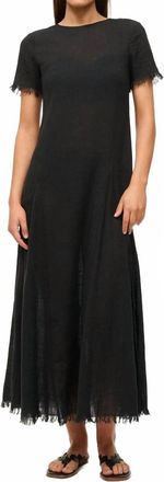 Staud Le Havre Coverup Dress In Black