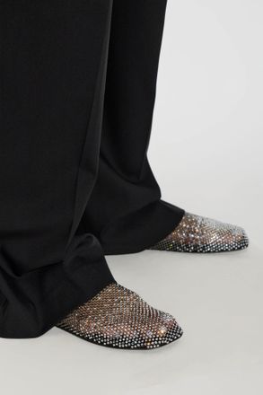 CHRISTOPHER ESBER Minette Ballet Flats, Womens, Silver