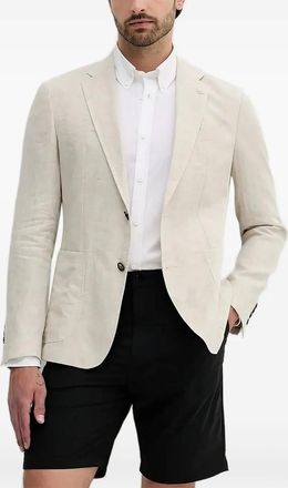 Joop Blazer con bottone singolo in lino - Toni neutri