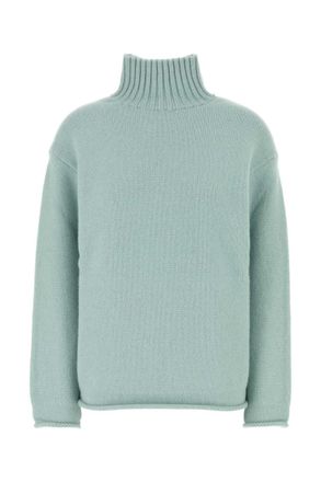 Bottega Veneta Blue Turtle Neck Sweater