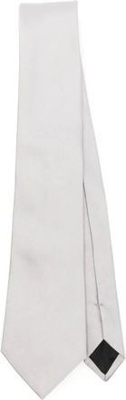 Lanvin Accessoires, Heren, Grijs, ONE Size, Zijden Stropdas