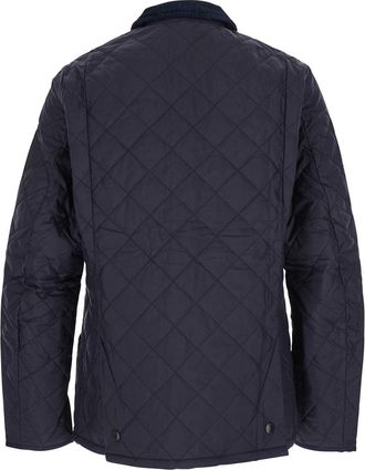 Barbour Mens Jacket Heritage Liddesdale Blue Polyamide Coat