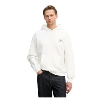 Lacoste Hombre, Sudaderas, Blanco, Talla: XL