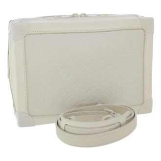 Louis Vuitton Borsa a tracolla Pre-owned in tela - - Pre-owned - Donna - Bianco - ONE SIZE