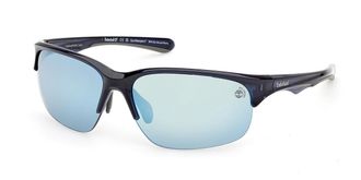 Timberland TB00082 Polarized 90D Mens Sunglasses Blue Size 67