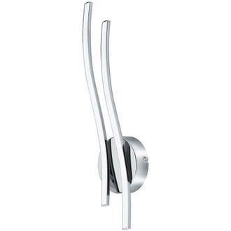 Eglo Applique Moderna Valmora Alluminio Cromo Luce Led Integrato 9W