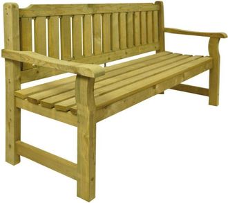 Lasa Home Banco De Exterior De Madera Impregnada En Autoclave Lasa