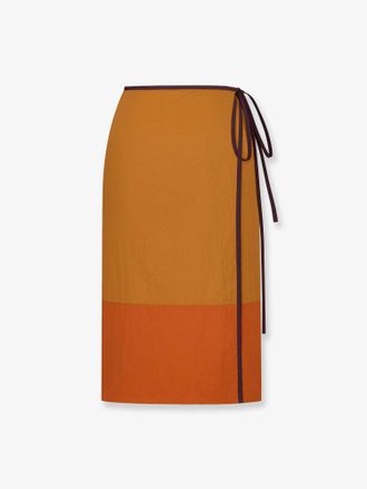 Saint Laurent Gonna a matita in nylon - SAINT LAURENT - gender_Woman