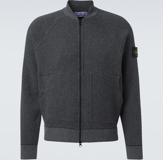 Stone Island Cotton-blend cardigan