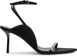Victoria Beckham 75 Crystal-embellished Sandals - Black - 40 (IT40 / UK7)