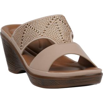 GC SHOES Everi Wedge Sandal in Beige at Nordstrom Rack, Size 10