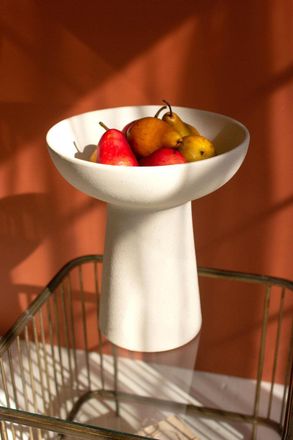 Kalalou Ceramic Compote - Tall