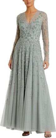 Mac Duggal Long Sleeve Gown