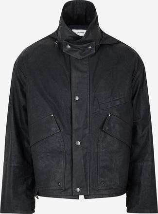 Christophe Lemaire Kurze Regenjacke aus beschichteter Baumwolle