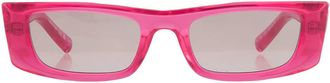 Saint Laurent Violet Rectangular Unisex Sunglasses SL 553 003 52