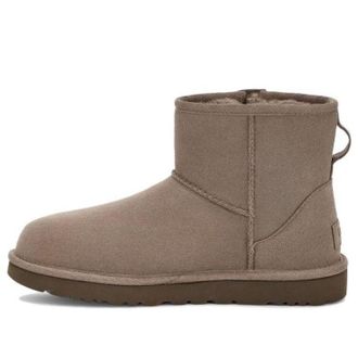 UGG (WMNS) UGG Classic Mini Bailey Zip Beige Grey 1151230-SKP