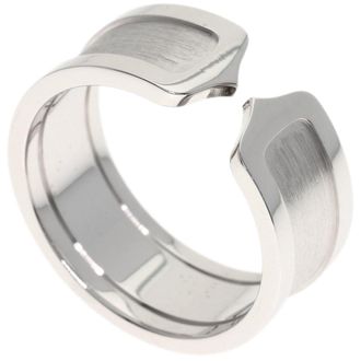 Cartier White Gold White Gold (18K) Band Ring (Pre-Owned)