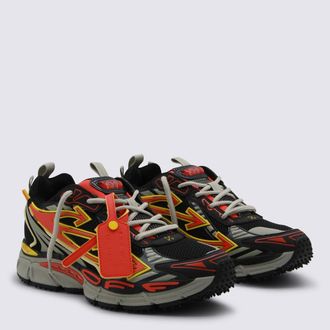 Off-white Graphic Mesh & Rubber Sneaker - Black