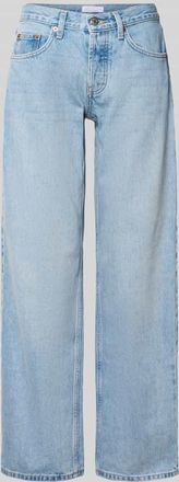 Topshop Wide Leg Jeans im 5-Pocket-Design Modell EMBER in Jeansblau, Gr&ouml;&szlig;e 26/32