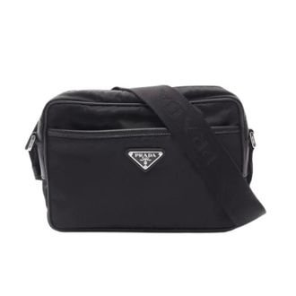 Prada unisex, Pre-owned, Zwart, Maat: ONE Size Leer