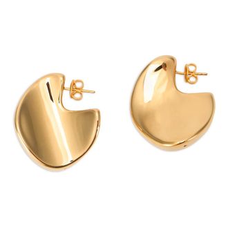 Bottega Veneta Accessoires, Dames, Geel, ONE Size, Oorbellen goud