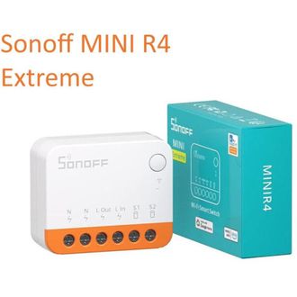 Trade Shop Trade Shop - Mini R4 Extreme Wifi Smart Compatibile Controllo App Alexa Google Home Sonoff