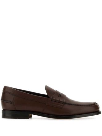 Tod's Leather Classic Loafer By Tods