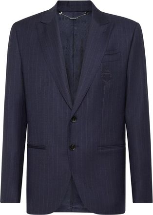 Billionaire Boys Club Wool Blazer Platinum Cut - Heren - Blazers - Blauw - 2XL - Wol - Jassen