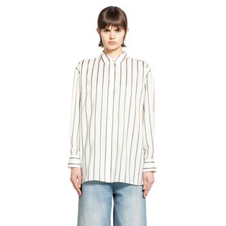 Gucci Web Silk Jacquard Shirt