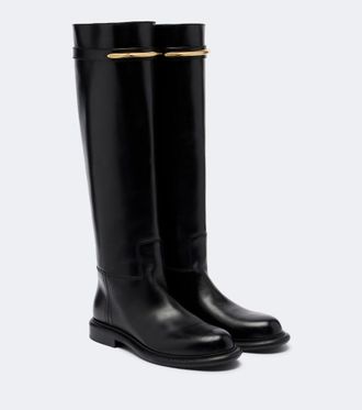 Givenchy Botas altas Pinch de piel adornadas