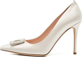SJP by Sarah Jessica Parker Pumps in raso 105mm - Bianco