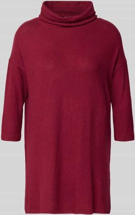 Soyaconcept Longsleeve mit Rollkragen Modell Biara in Bordeaux, Größe XXL