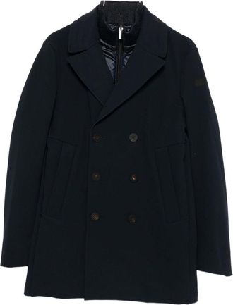 Roberto Ricci Design Double-Breasted Minimalist Jacket With Classic Lapel