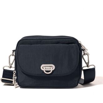 Baggallini Coastal Flip Lock Camera Bag Crossbody in French Navy at Nordstrom