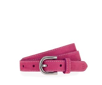 Tamaris Lederg&uuml;rtel TAMARIS, Damen, Gr. 11,5, pink, Leder, unifarben, G&uuml;rtel Lederg&uuml;rtel, mit Kontrastnaht