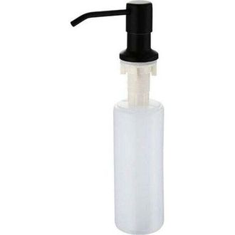 OEM Dispensador De Jab&oacute;n L&iacute;quido Integrado Con Botella De 300 Ml (negro), Dispensador De Jab&oacute;n En Espuma Para Fregadero, Dispensador De Detergente L&iacute;quido
