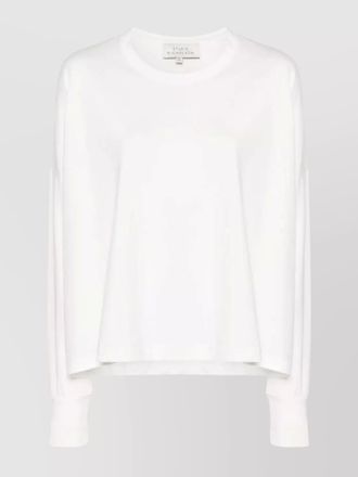 STUDIO NICHOLSON loop womens long sleeve crew top
