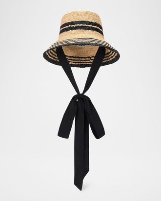 Staud Rita Ribbon Bucket Hat