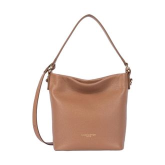 Lancaster Zipped Bucket Bag M Dune - Bags - Mujer - Marr&oacute;n - ONE SIZE