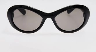 Jacquemus Womens Rond Sunglasses In Black