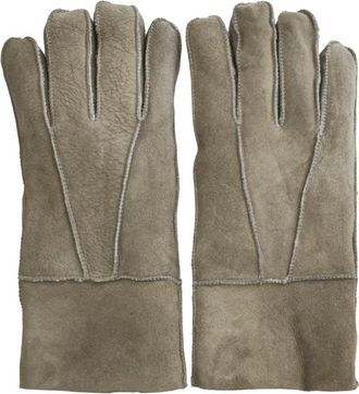 TruClothing Sheepskin Suede Leather Gloves Thermal Winter Warm