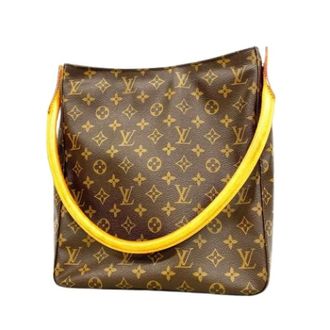 Louis Vuitton Pre-owned Shoulder Bags, female, Brown, Size: ONE SIZE Pre-owned Looping GM Shoulder Bag