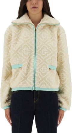 Casablanca Monogrammed Fleece Jacket