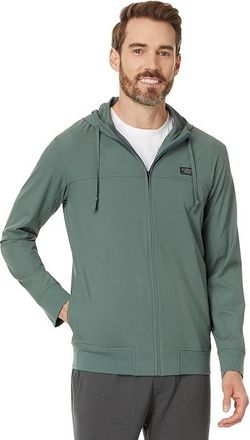 Travis Mathew Wanderlust Hoodie Mens Jacket Balsam Green : 2XL, Nylon