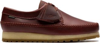 Clarks Derby in pelle con lacci - Marrone