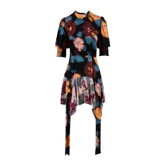 Mar De Margaritas Frida V4 Jurk - Dames - Korte kleedjes - Groen - M - Kleedjes