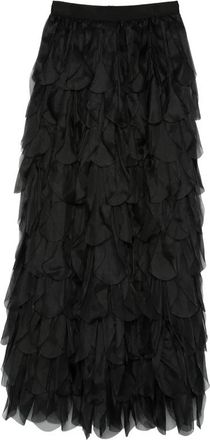 Max Mara Maxi Rok - Dames - Maxi Rokken - Zwart - 2XS - Rokken