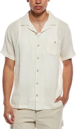 Weatherproof Vintage Weatherproof Vintage Linen-Blend Airtex Camp Shirt