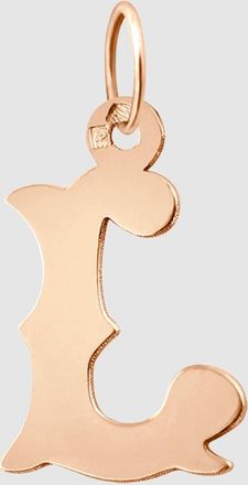 Vanrycke Pendentif Lettrine Or Rose
